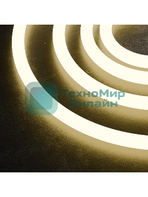 Лента светодиодная для бани и сауны Rexant 24В, SMD2835, 14,4Вт/м, 120 LED/м, 3000K, 16мм, 5м, IP68