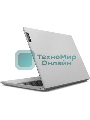 Клавиатура для ноутбука Lenovo IdeaPad L340-15 серая с голубой подсветкой