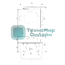 Встраиваемая LED подсветка Werkel Moon W1154411 (шампань)