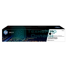 Картридж лазерный HP W2072A (HP 117A) желтый для HP Color Laser 150/170 700 страниц