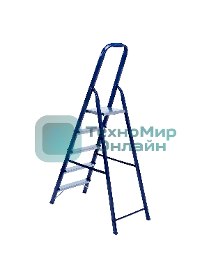 Стремянка Сибртех 5 ступеней, стальная