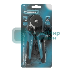 Клещи для обжима наконечников электропроводов Gross 17724 с сечением 0,25-8 мм2