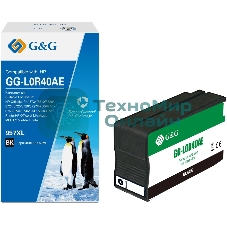 Картридж струйный G&G GG-L0R40AE 957XL черный (73мл) для HP OJ Pro 8734/8210/8720/8724/8725/8726/8727/8736/8740/8743/8744/8746/8747