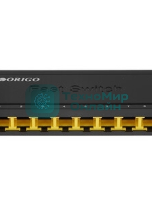 Коммутатор неуправляемый 8-портовый ORIGO OS1108/A1A 100 Мбит/с