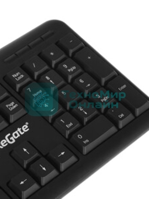 Клавиатура проводная ExeGate LY-331S (EX293971RUS), USB, черный