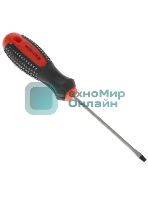 Отвертка Matrix Fusion 11406, SL3,0 х 80 мм, CrV, 3-х компонентная рукоятка 
