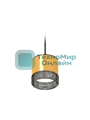 Светильник Ambrella Light XP8121031 PYG/BK/SBK золото желтое полированное/тонированный/черный песок GX53 (A2333, C8121, N8484)