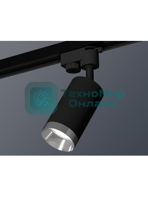 Светильник Ambrella light XT6323062 SBK/PSL черный песок/серебро полированное MR16 GU5.3 (A2521, C6323, N6132)