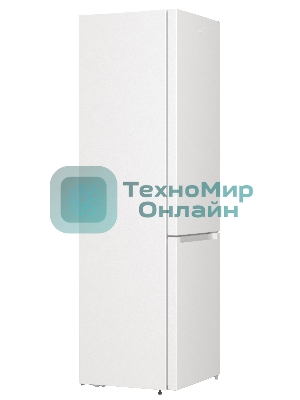 Холодильник Gorenje NRK6201PW4 белый двухкамерный 235/96л морозилка снизу, No Frost