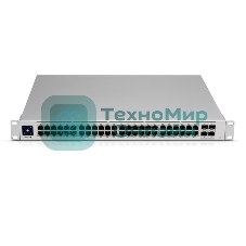 Коммутатор Ubiquiti USW-PRO-48-POE 48PORT 1000M 2SFP POE