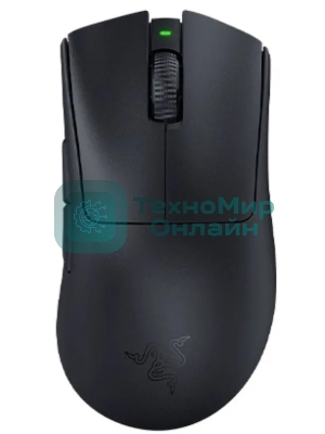 Мышь беспроводная/проводная Razer DeathAdder V3 Pro черный, 30000 dpi, радиоканал, USB, кнопки - 6