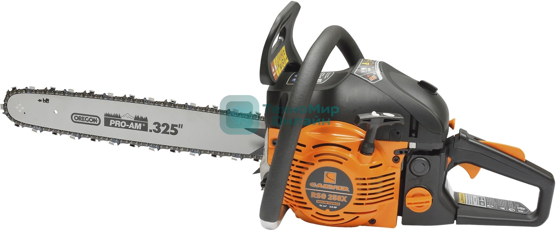 Бензопила Carver RSG 258Х 2600Вт 3.5л.с. дл.шины:18