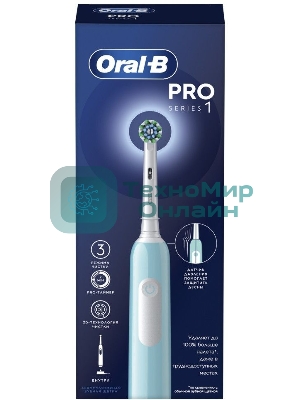 Электрическая зубная щетка Oral-B Cross Action Pro D305.513.3 бирюзовый
