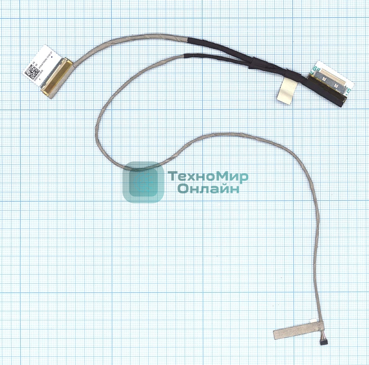 Шлейф матрицы для ноутбука Asus Vivobook X201E X201L X201S X202E Q200E S200E
