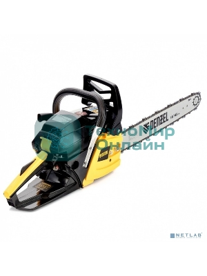 Пила цепная бензиновая Denzel DGS-5218, шина 45 см, 52см3, 3,5 л.с., шаг 0,325, паз 1,5 мм,