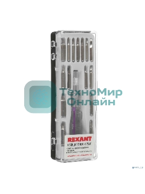 Набор отверток для точечных работ 16 предметов Rexant