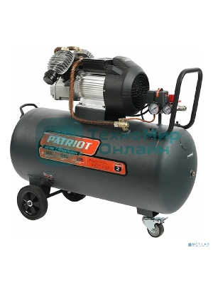 Компрессор поршневой безмасляный Patriot Professional 100-400, 400 л/мин, 8 бар, 2200 Вт, 100 л, быстросъемный 1/4
