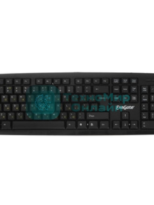 Клавиатура проводная ExeGate LY-331S (EX293971RUS), USB, черный