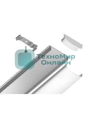 Алюминиевый профиль Ambrella light GP1500AL серебро 2000*18*4