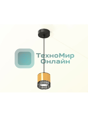 Светильник Ambrella Light XP8121031 PYG/BK/SBK золото желтое полированное/тонированный/черный песок GX53 (A2333, C8121, N8484)