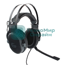 Гарнитура Gembird MHS-G700U черный, проводная, съёмный микрофон