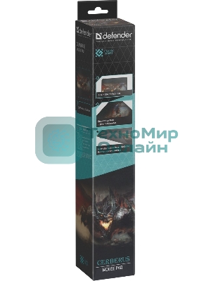 Игровой коврик Defender Cerberus XXL 400x355x3 мм, ткань+резина