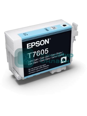 Картридж струйный Epson светло-голубой SC-P600