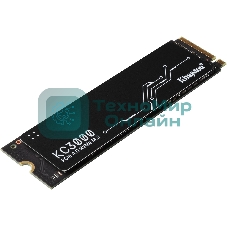 Накопитель SSD Kingston KC3000, 1Tb, M.2 2280, PCIe 4.0 x4, R/W 7000/6000, с радиатором.