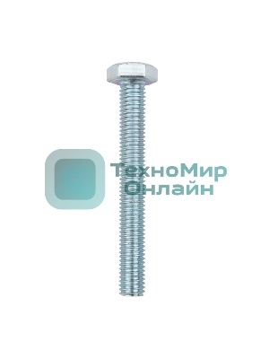 Болт шестигранный Kranz DIN 933, 10х80, короб (10 шт./уп.)