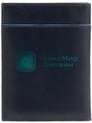Кошелек мужской Piquadro Blue Square Revamp PU1393B2VR/BLU синий натур.кожа
