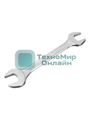 Ключ рожковый Sparta 19 х 22 мм, хромированный