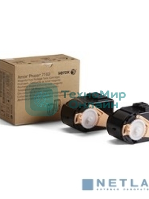 Картридж лазерный Xerox 106R02609 голубой для Xerox Ph 7100 (9000 стр)(Channels)