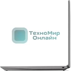 Клавиатура для ноутбука Lenovo IdeaPad L340-15 серая с голубой подсветкой