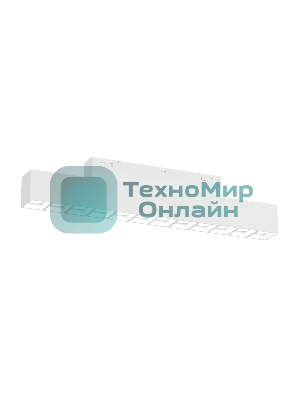Трековый линейный светильник Ambrella light GL4490 WH белый IP20 12W 3CCT 3000-6000K SMART 48V 24° 218*22*25