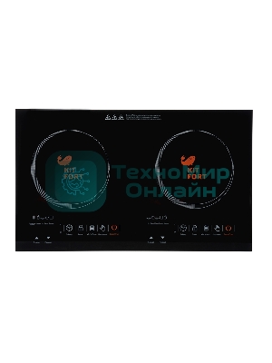 Электрическая плитка Kitfort KT-105 черный (настольная)