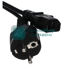 Кабель компьютер - розетка 220V <5.0м> (Европейский стандарт) TP021-5.0-BK Кабель компьютер - розетка 220V <5.0м> (Европейский стандарт) TP021-5.0-BK