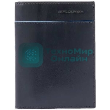 Кошелек мужской Piquadro Blue Square Revamp PU1393B2VR/BLU синий натур.кожа