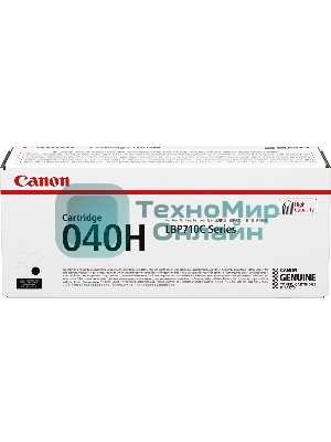 Картридж лазерный Canon Cartridge 040HBK (0461C001) черный (12500 стр.) для Canon LBP-710Cx/712Cx
