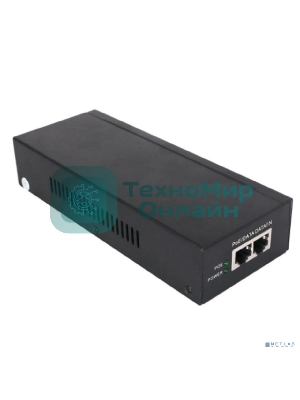 Инжектор PoE Digma DNP90W52GWXM 100/1000/2500/10GbASE-T 90Вт 100-240В(АС)