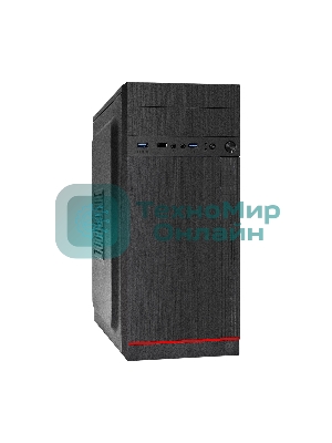 Компьютерный корпус Miditower ExeGate AA-442U2-UNS400 (ATX, БП UNS400 с вент. 12см, 1хUSB+2хUSB 3.0, аудио, черный)