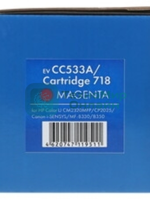 Картридж лазерный NVPrint совместимый HP CC533A/Canon 718 Magenta для для LJ Color CP2025/(2800k)