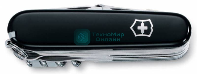 Нож перочинный Victorinox SwissChamp (1.6795.3) 91мм 33функций черный карт.коробка