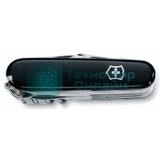 Нож перочинный Victorinox SwissChamp (1.6795.3) 91мм 33функций черный карт.коробка