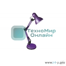 Светильник Camelion KD-313 C12 фиолетовый (настольный, 230V 60W, E27)