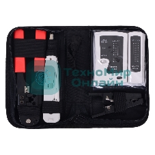 Набор инструментов Gembird TK-NCT-01 для работы с локальной сетью (4 предмета) набор