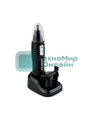 Триммерный набор Centek CT-2179 (черный/серебр) ТРИММЕР 3 В1 + BARBER-СТАЙЛЕР ДЛЯ БОРОДЫ И УСОВ