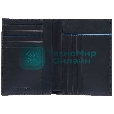 Кошелек мужской Piquadro Blue Square Revamp PU1393B2VR/BLU синий натур.кожа