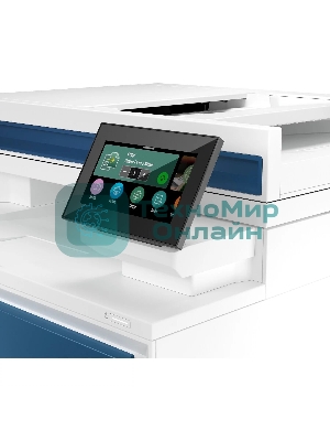 МФУ лазерное HP Color LaserJet Pro MFP 4303dw (5HH65A), A4, цветной, печ. 33 стр/мин., скан. до 44 изобр/мин. (ч/б) 35 изобр/мин. (цвет), 600x600 dpi (печать) 1200x1200 dpi (скан.), USB 2.0, Ethernet (RJ-45), Bluetooth