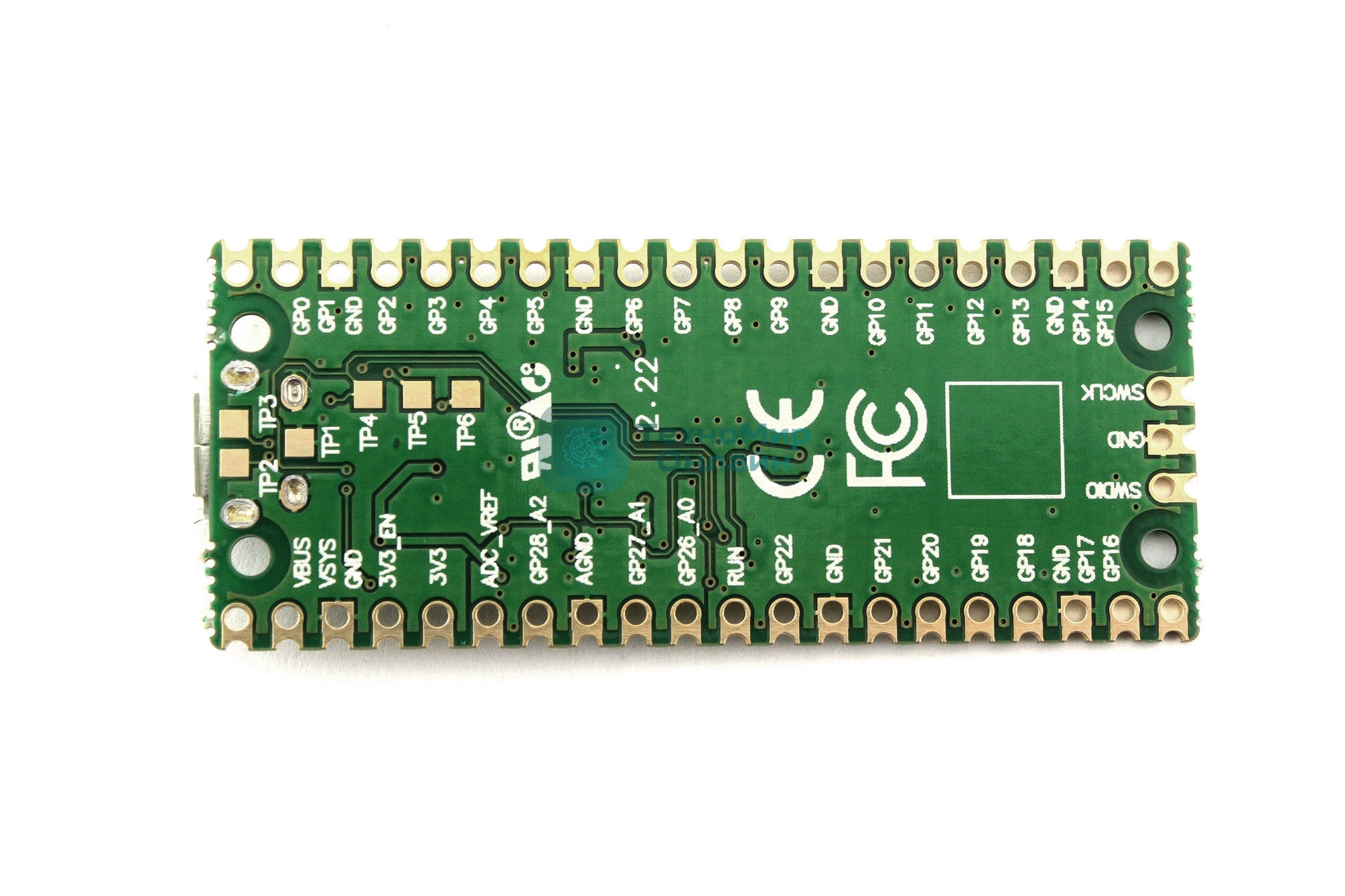 Микрокомпьютер Raspberry RPI-PICO, плата
