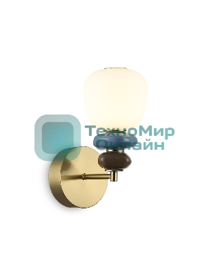 Настенный светильник Ambrella light LH53168 SB/WH бронза/белый 8W 3000K 140*225*300